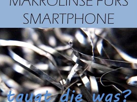 Makrolinse fürs Smartphone